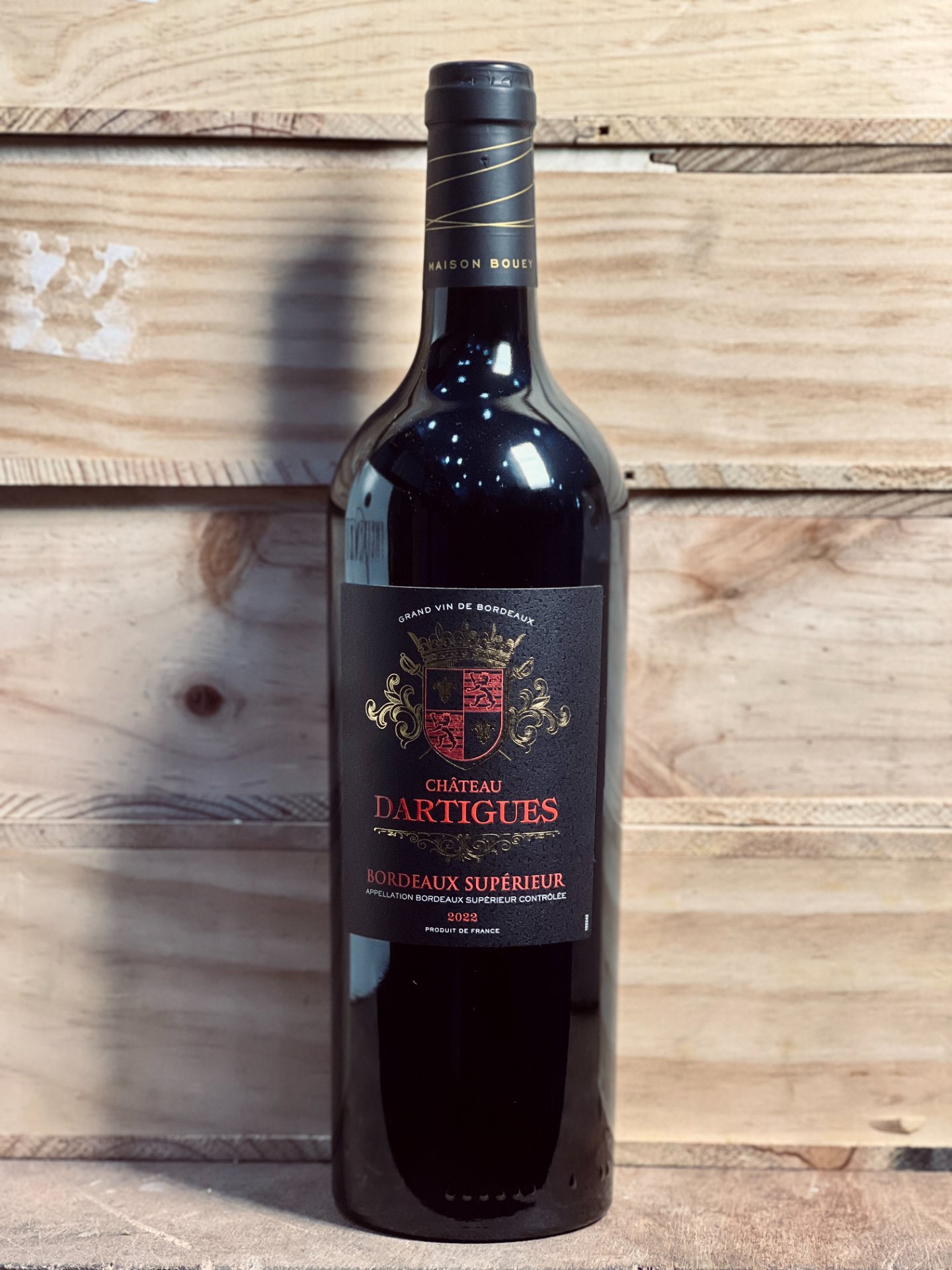 BORDEAUX SUPERIEUR CH.DARTIGUES 2019 14%